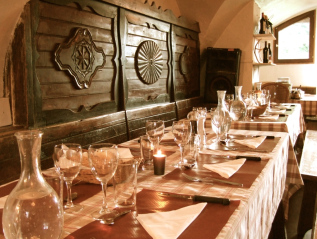 Dining at Maison du Bez